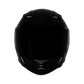 Steelbird SBA-11 ISS Open Face Helmet | ISI Certified | Tornado Design | Glossy Signature Black