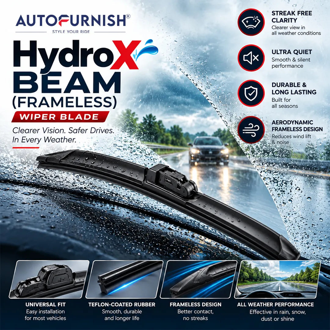 Autofurnish HydroX Beam Car Wiper Blades Universal - 1 Piece