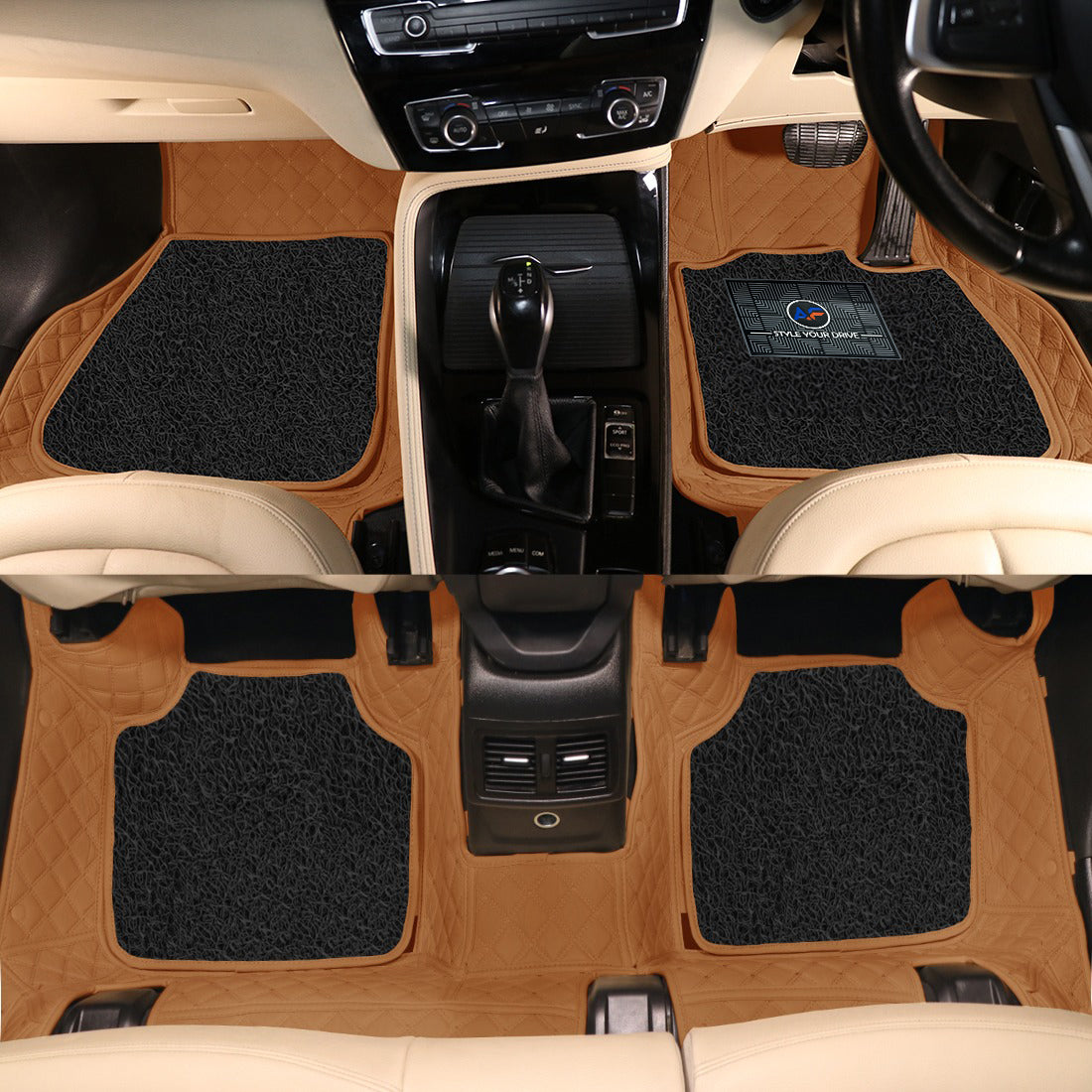 Autofurnish 7D Luxury Custom Fitted Car Mats For Tata Sierra