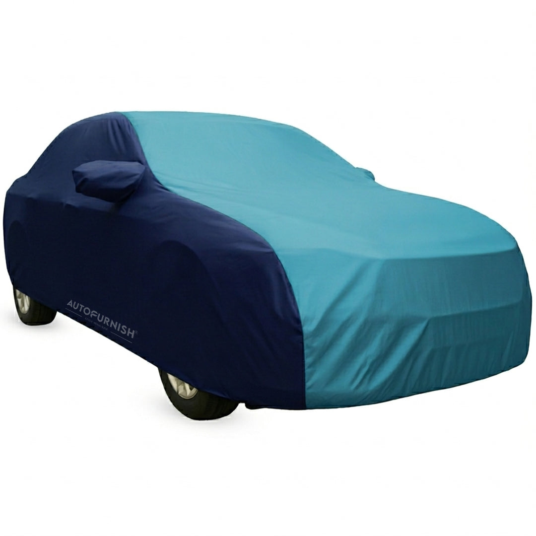 Ford Figo Aspire Car Body Cover, Triple Stitched, Heat & Water Resistant with Side Mirror Pockets (SPORTY Series)