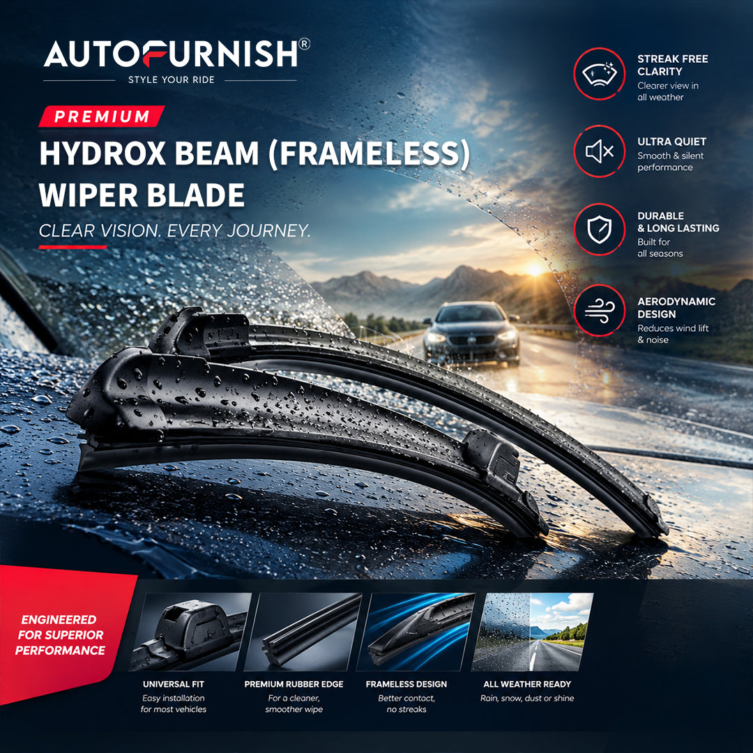 Autofurnish HydroX Beam Car Wiper Blades Universal - 1 Piece
