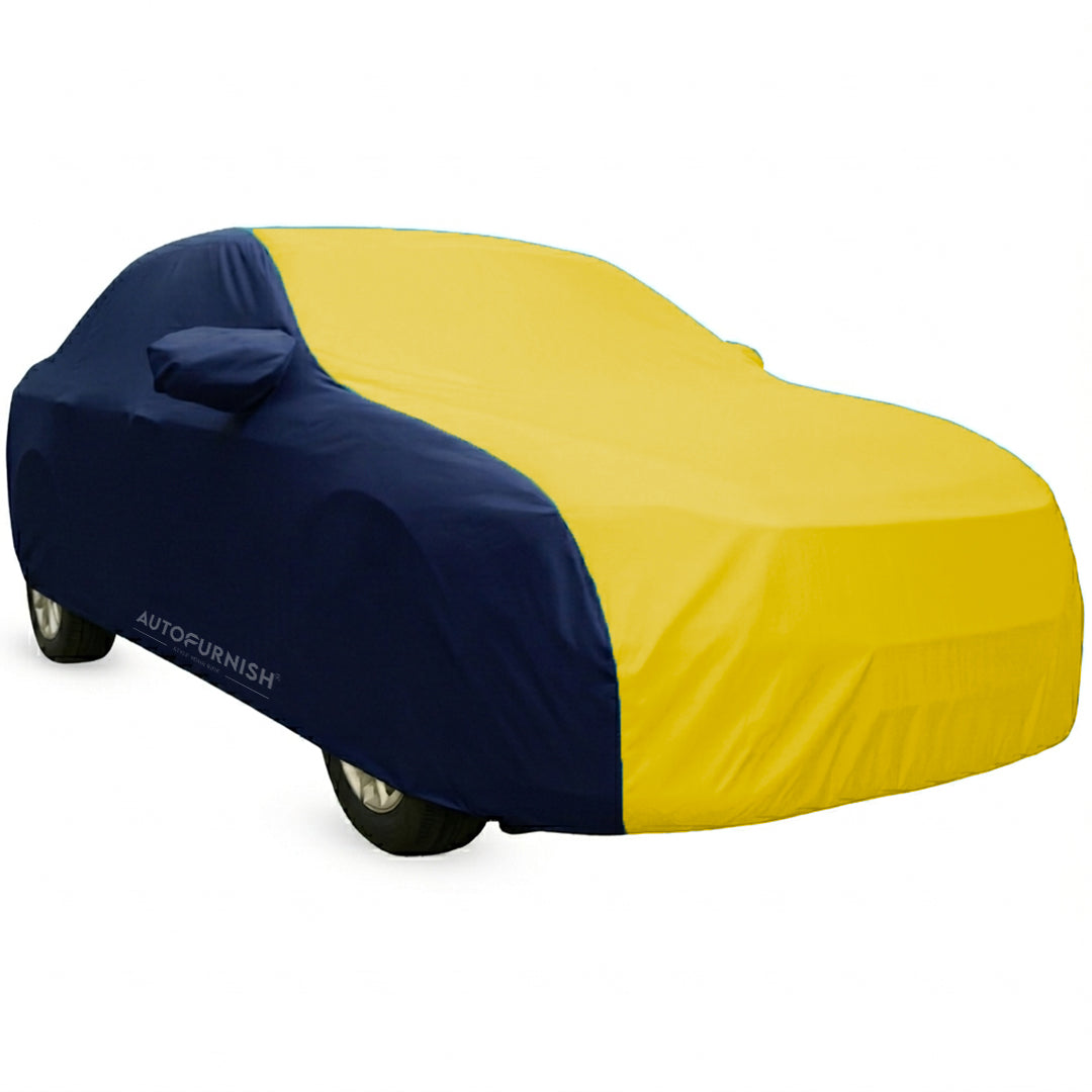 Ford Figo Aspire Car Body Cover, Triple Stitched, Heat & Water Resistant with Side Mirror Pockets (SPORTY Series)