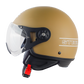 Steelbird K-2 Full Face Helmet | ISI Certified | Matt Desert Storm | Polycarbonate Visor