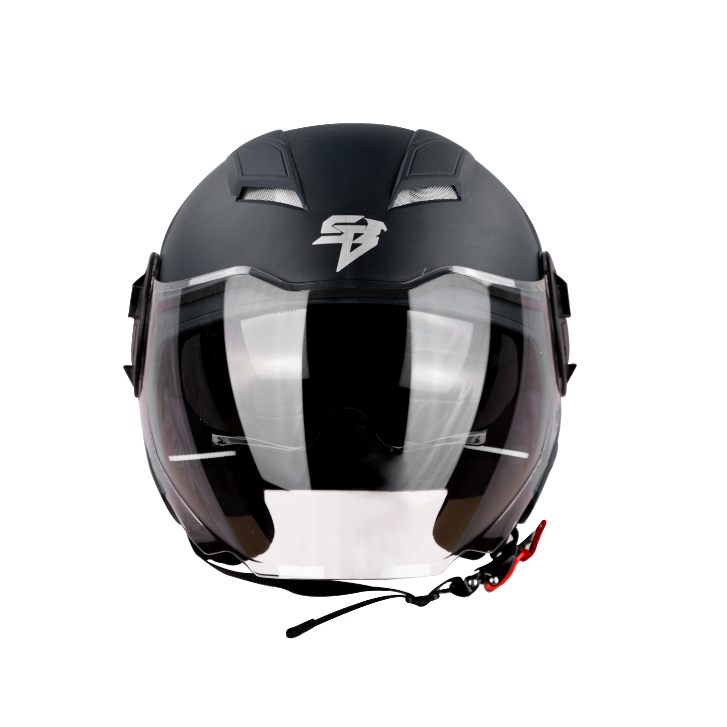 Steelbird SBH-31 ISS DRX Full Face Helmet | ISI Certified | Smoke Sun Shield