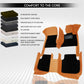 MG Majestor 7 Seater 2026 Autofurnish 9D Premium Custom Fitted Car Mats