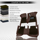 MG Majestor 7 Seater 2026 Autofurnish 9D Luxurious Custom Fitted Car Mats