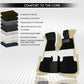 MG Majestor 7 Seater 2026 Autofurnish 9D Combination Custom Fitted Car Mats
