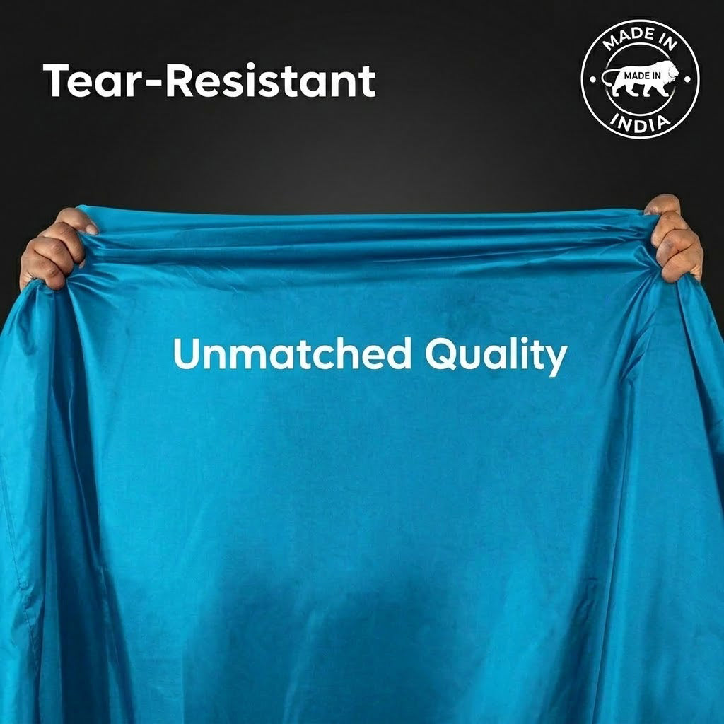 MotoTrance Aqua Bike Body Cover For Suzuki Access 125 - Interlock-Stitched Water and Heat Resistant with Mirror Pockets