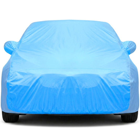 Toyota Corolla Altis 2007-14 Car Body Cover, Triple Stitched, Heat & Water Resistant with Front & Rear Elastic Strap & Side Mirror Pockets (PARKER AQUA)