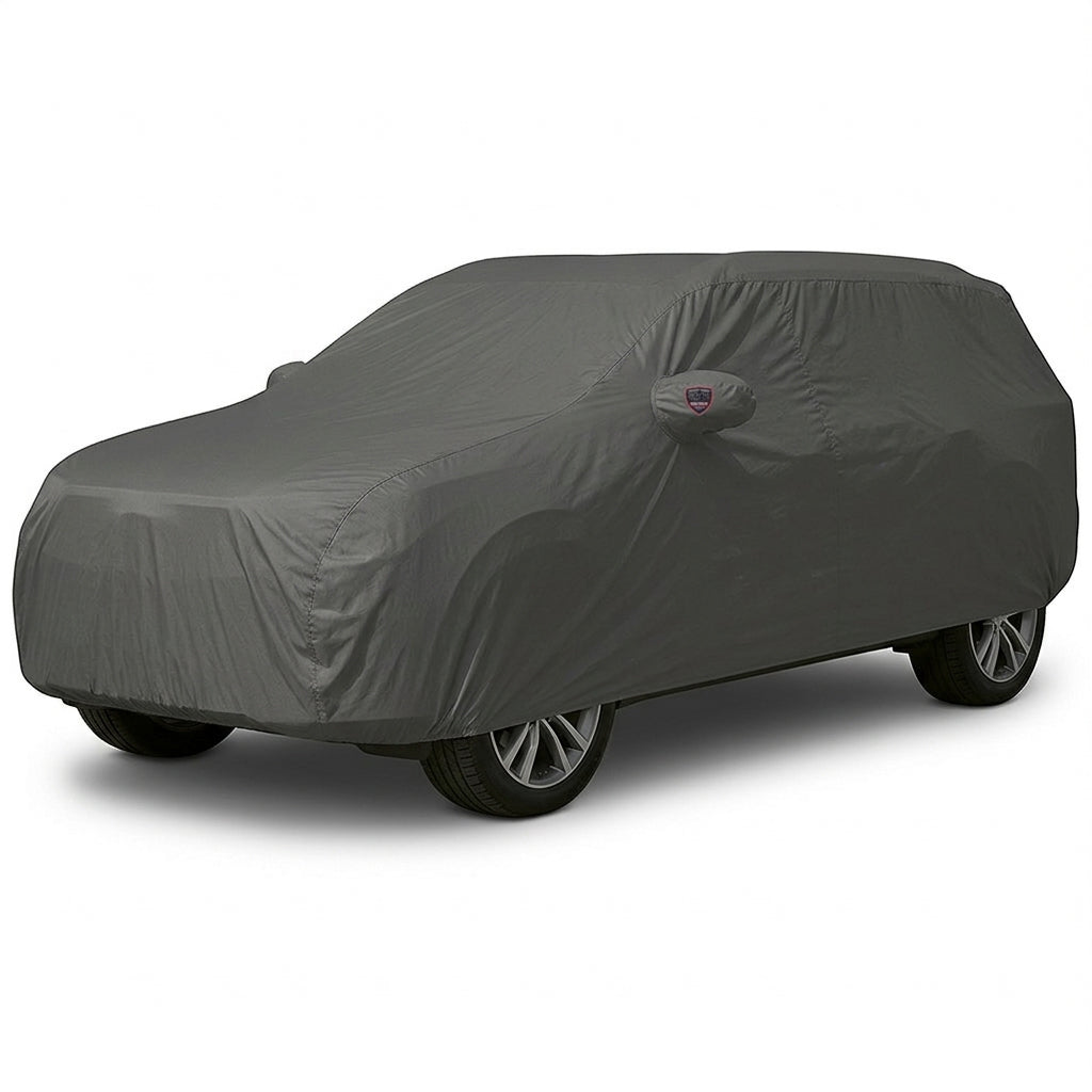 Maruti Baleno 2015-21 Autofurnish Aero Grey Waterproof Heat Resistant Mirror Pocket Car Body Cover - Aero Grey