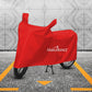 Mototrance Red Bike Body Cover For Yamaha MT 15 2019 (Solid Red)