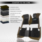 MG Majestor 7 Seater 2026 Autofurnish 9D Combination Custom Fitted Car Mats