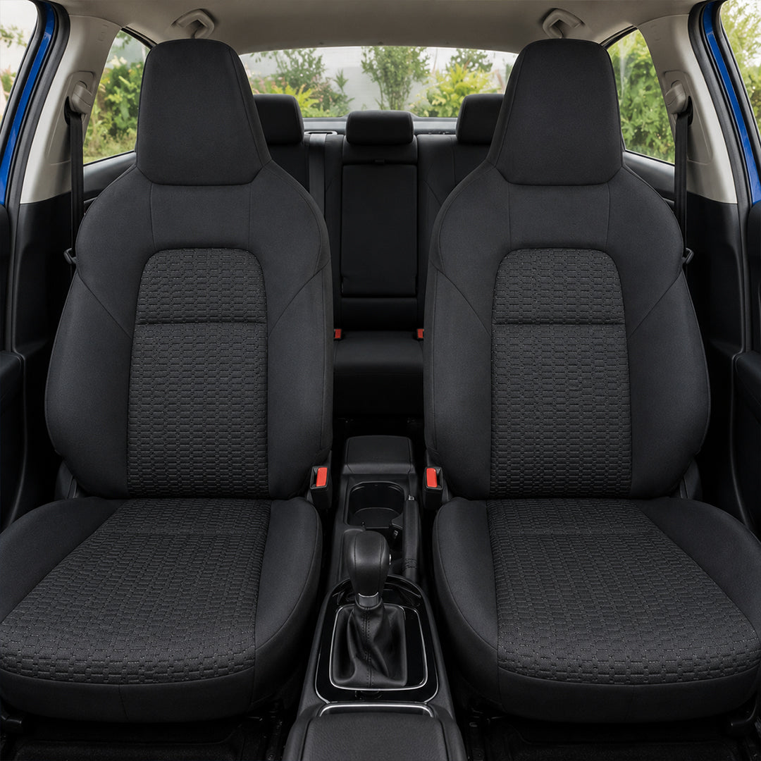 Autofurnish Signature Series Car Seat Cover for Maruti Suzuki Swift 2024 - Black