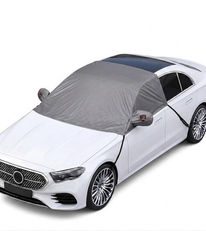 Autofurnish Aero Car Windshield Cover Frost Dust Shield Car Window Protector Waterproof Heat Resistant Universal Size