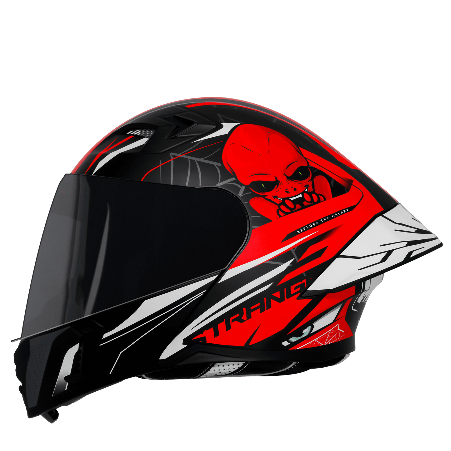 Steelbird SBA-20 / SB-106 ISS Open Face Helmet | ISI Certified | Stranger Design