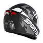 Steelbird SBH-34 ISS Full Face Helmet | ISI Certified | Sports Design |Clear Visor