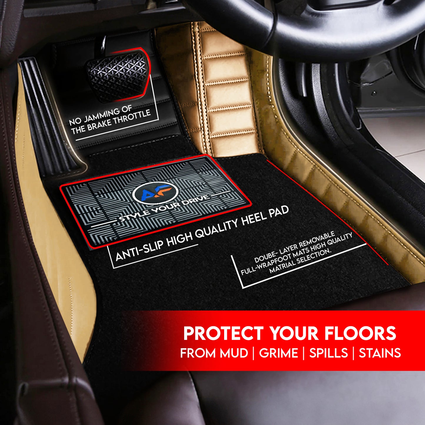 Autofurnish 9D Custom Fitted Car Mats For Mahindra XEV 9S 2026