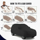 Ford Endeavour 2019 Autofurnish Parker Black Car Body Cover - Parker Black