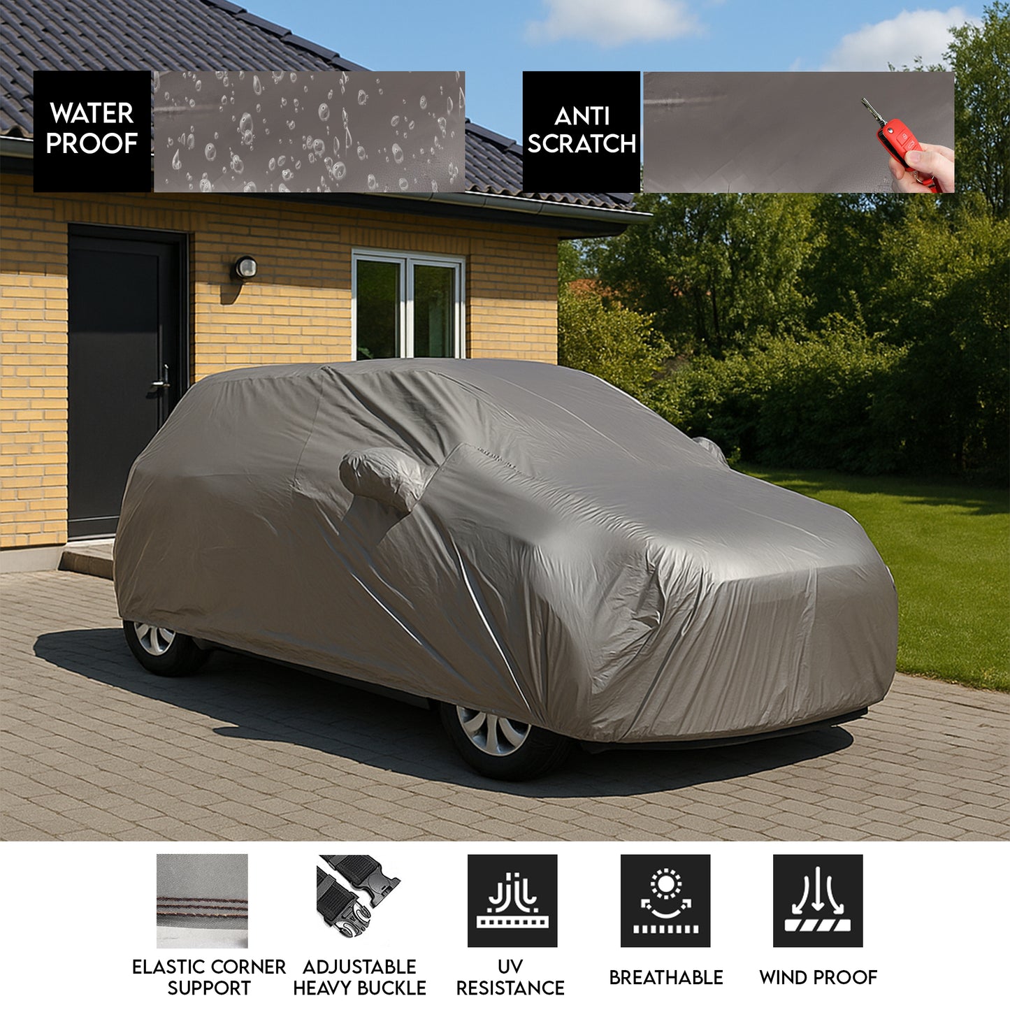Autofurnish Car Body Cover for Hyundai i20