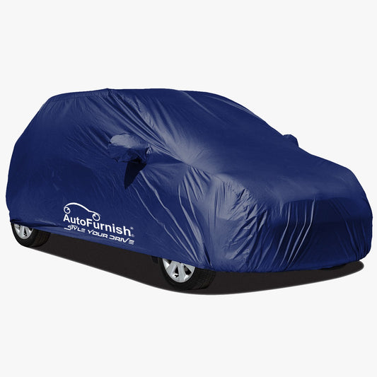 Autofurnish Parker Blue Car Body Cover Compatible with Renault Kiger 2021  - Parker Blue