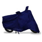 Mototrance Blue Bike Body Cover For Scooty/Scooters/Bikes upto Pulsar Size (upto 180 CC Two Wheelers) - Large Size (L)