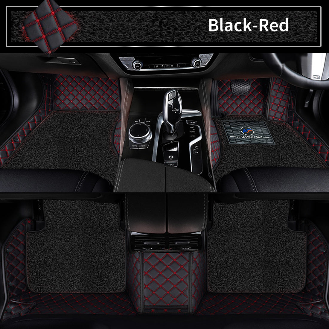 Autofurnish 7D Luxury Custom Fitted Car Mats For Tata Harrier EV 2025