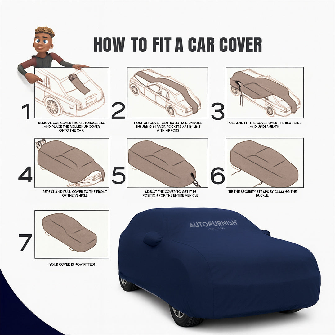 Maruti Suzuki Victoris 2025 Autofurnish Waterproof Car Cover For Maruti Suzuki Victoris 2025 - ATOM SERIES