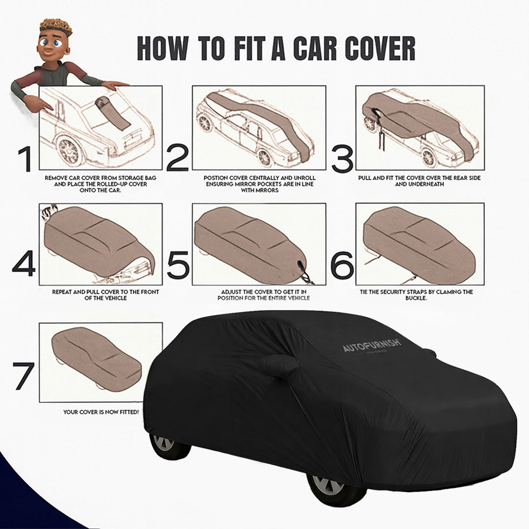 Maruti Suzuki Victoris 2025 Autofurnish Waterproof Car Cover For Maruti Suzuki Victoris 2025 - ATOM SERIES