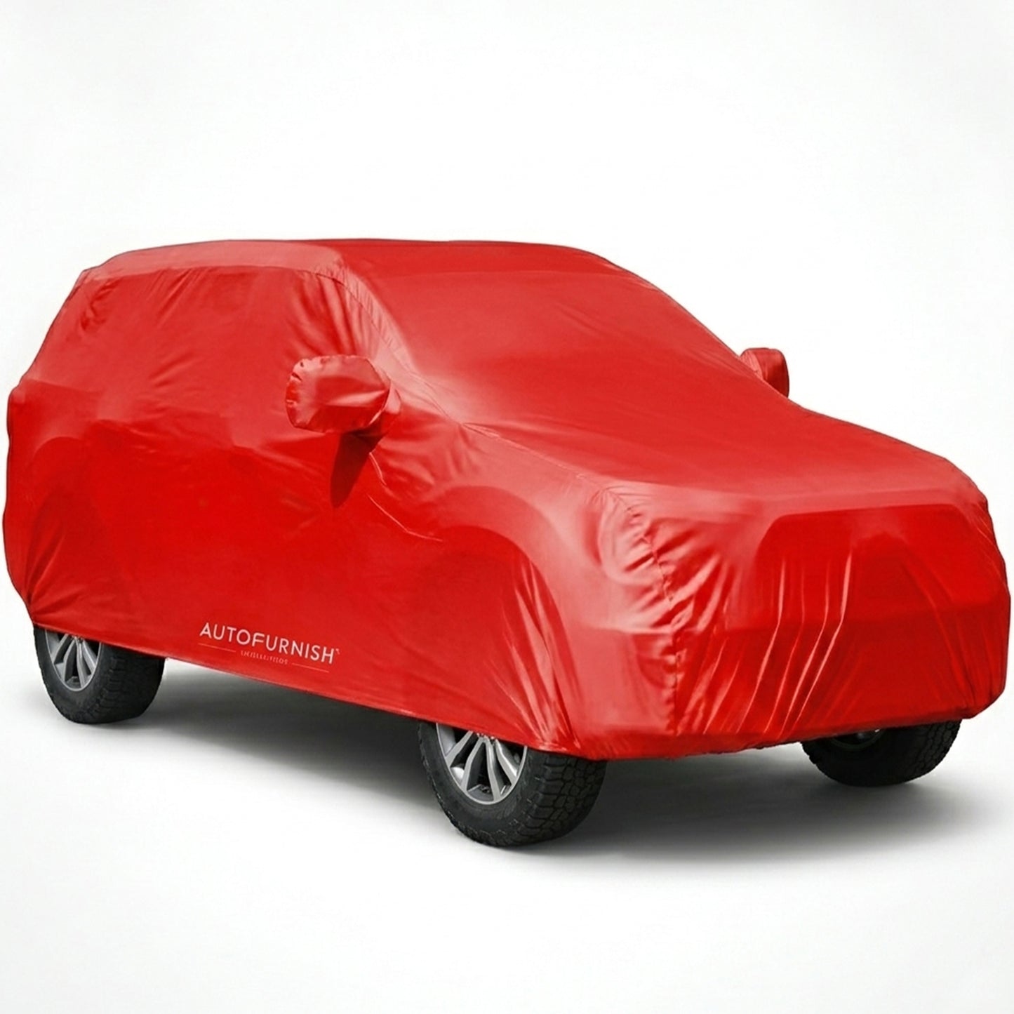 Autofurnish Parker Red Car Body Cover For Ford Endeavour 2019 - Parker Red