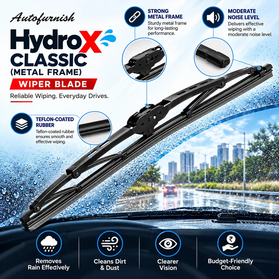 Autofurnish HydroX Beam Car Wiper Blades Universal - 1 Piece