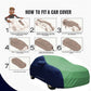 Jeep Wrangler 2021 Autofurnish Dual Tone Car Body Cover  - (Sporty Series)