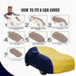 Jeep Wrangler 2021 Autofurnish Dual Tone Car Body Cover  - (Sporty Series)