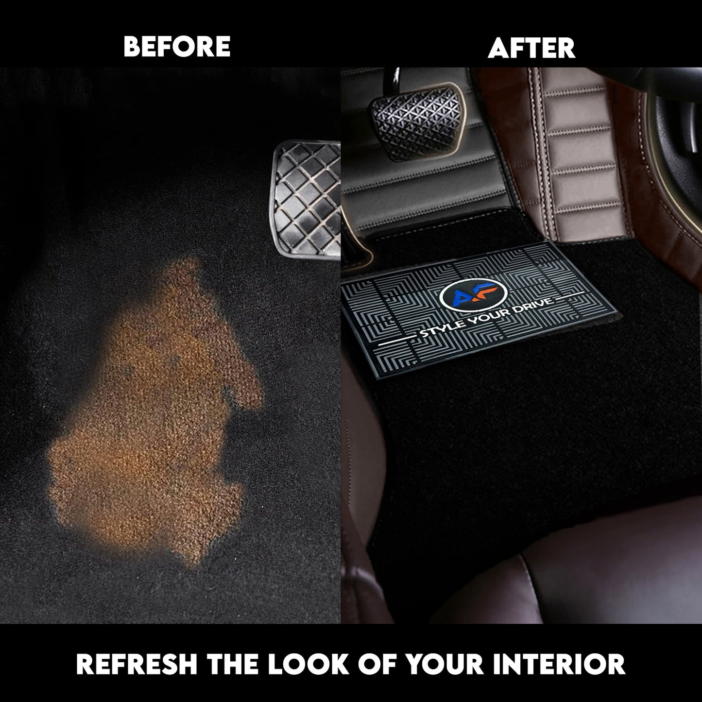 Autofurnish 9D Combination Custom Fitted Car Mats For Mahindra Bolero Camper 2020-24