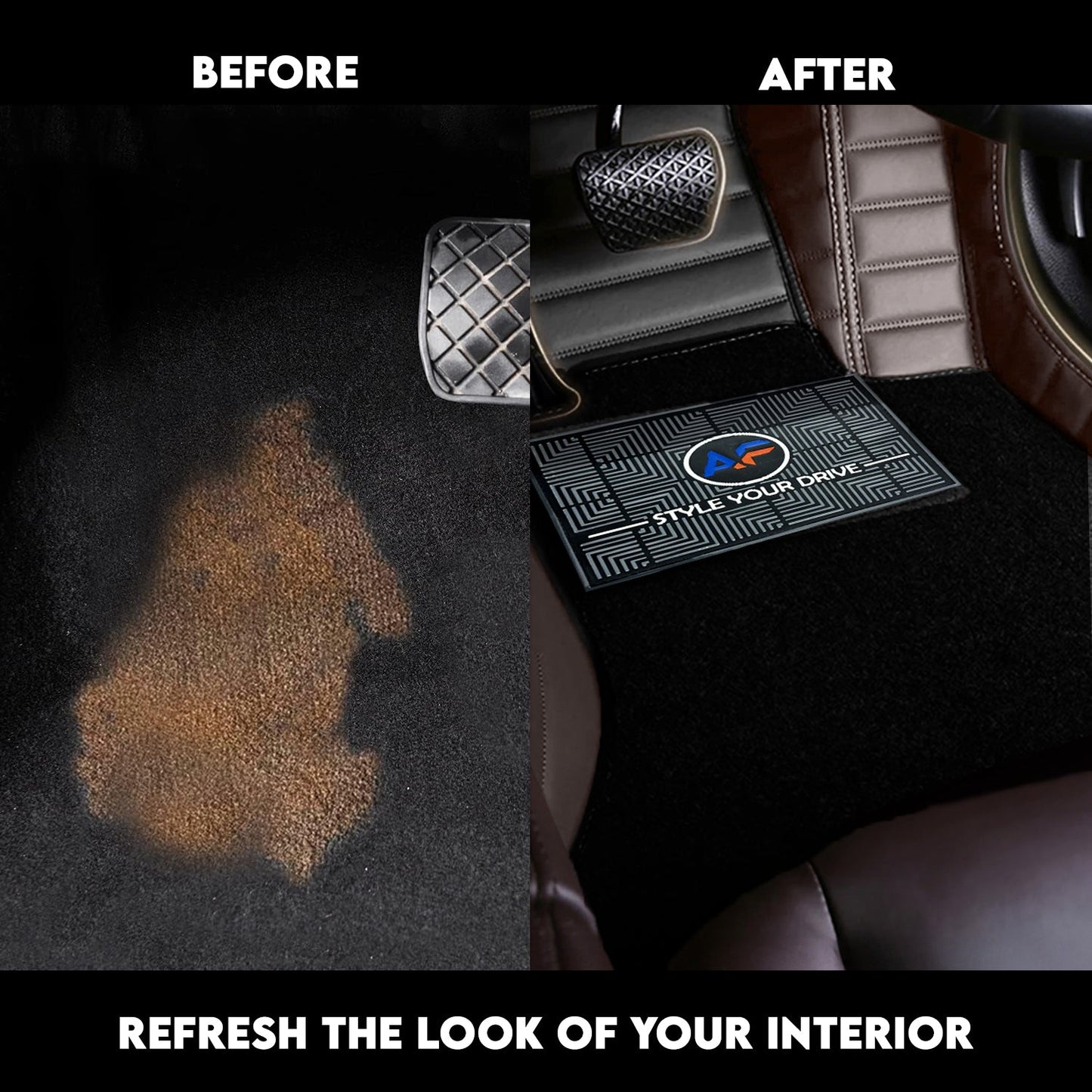 Autofurnish 9D Combination Custom Fitted Car Mats For Mercedes E 450 2025
