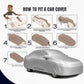 Audi A4 2021 Autofurnish Premium Silver Car Body Cover (Premium Silver)