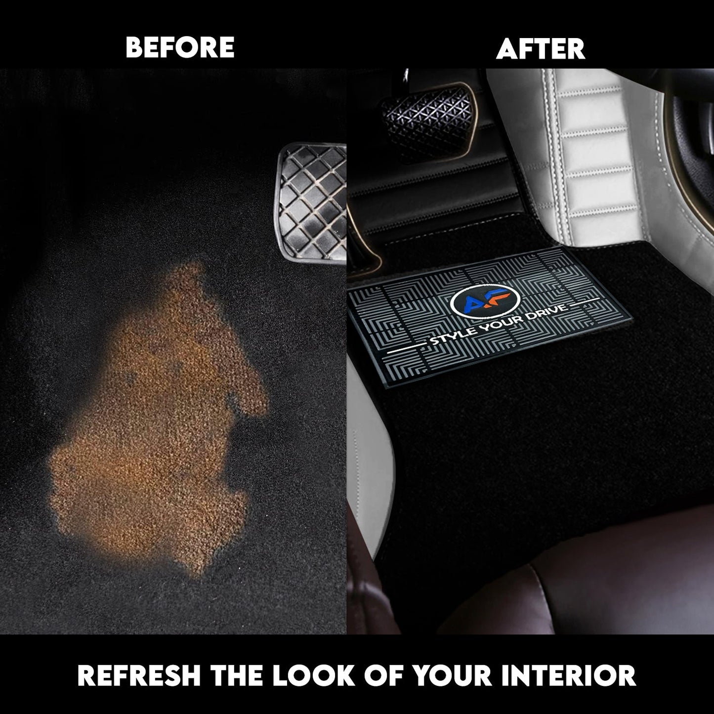 Autofurnish 9D Combination Custom Fitted Car Mats For Mercedes E 450 2025