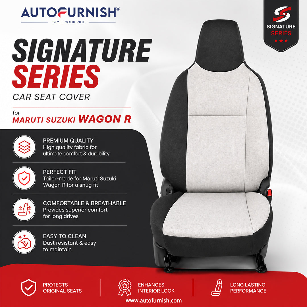 Signature Series Seat Cover for Maruti Suzuki Wagon-R 2019-25