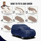 Maruti Swift 2005-17 Autofurnish Parker Blue Car Body Cover - Parker Blue