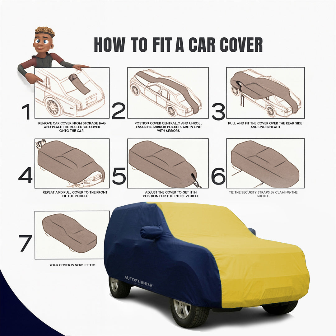 Audi Q5 2022 Autofurnish Water Resistant Car Cover - Sporty Series