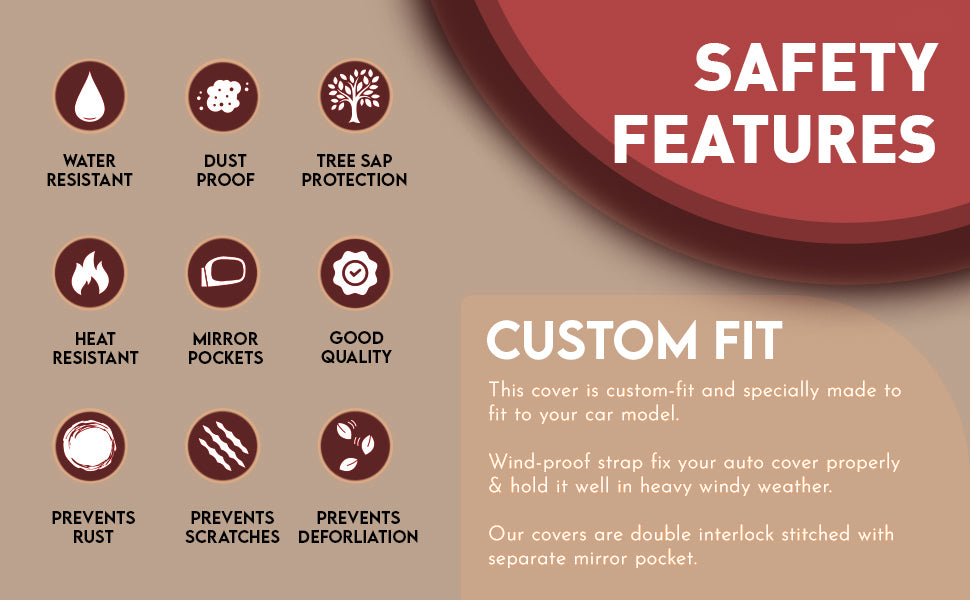 Autofurnish Car Body Cover for KIA Seltos