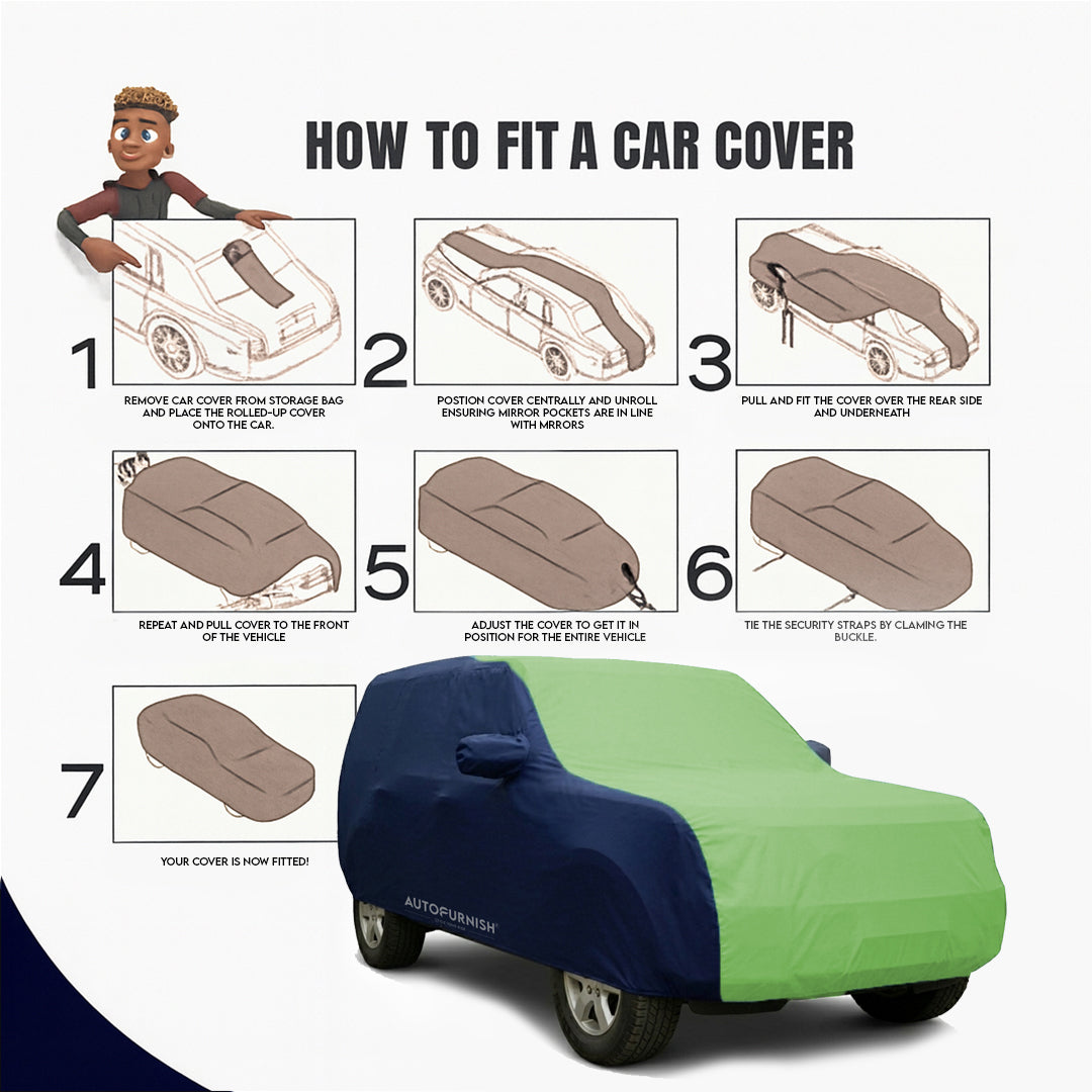 Audi Q5 2022 Autofurnish Water Resistant Car Cover - Sporty Series
