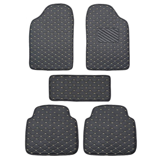 2D Premium Leather Car Foot Mat