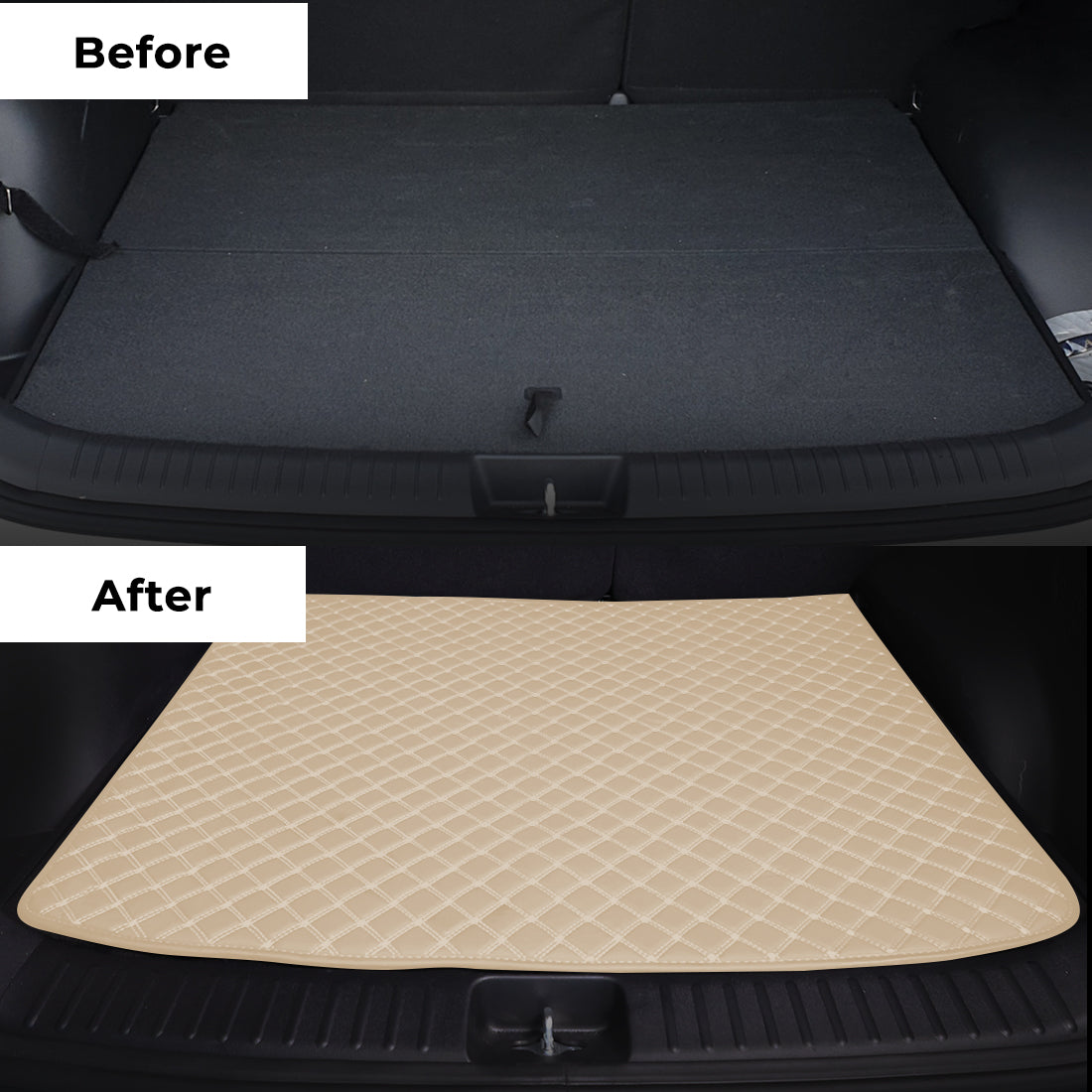 Autofurnish 7D Luxury Custom Fitted Car Mats With Boot for Hyundai Venue