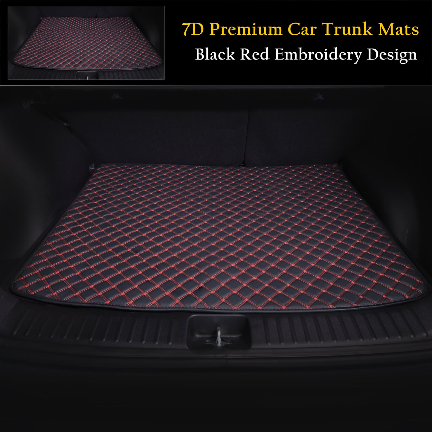 Autofurnish 7D Luxury Custom Fitted Car Mats With Boot for Hyundai Venue