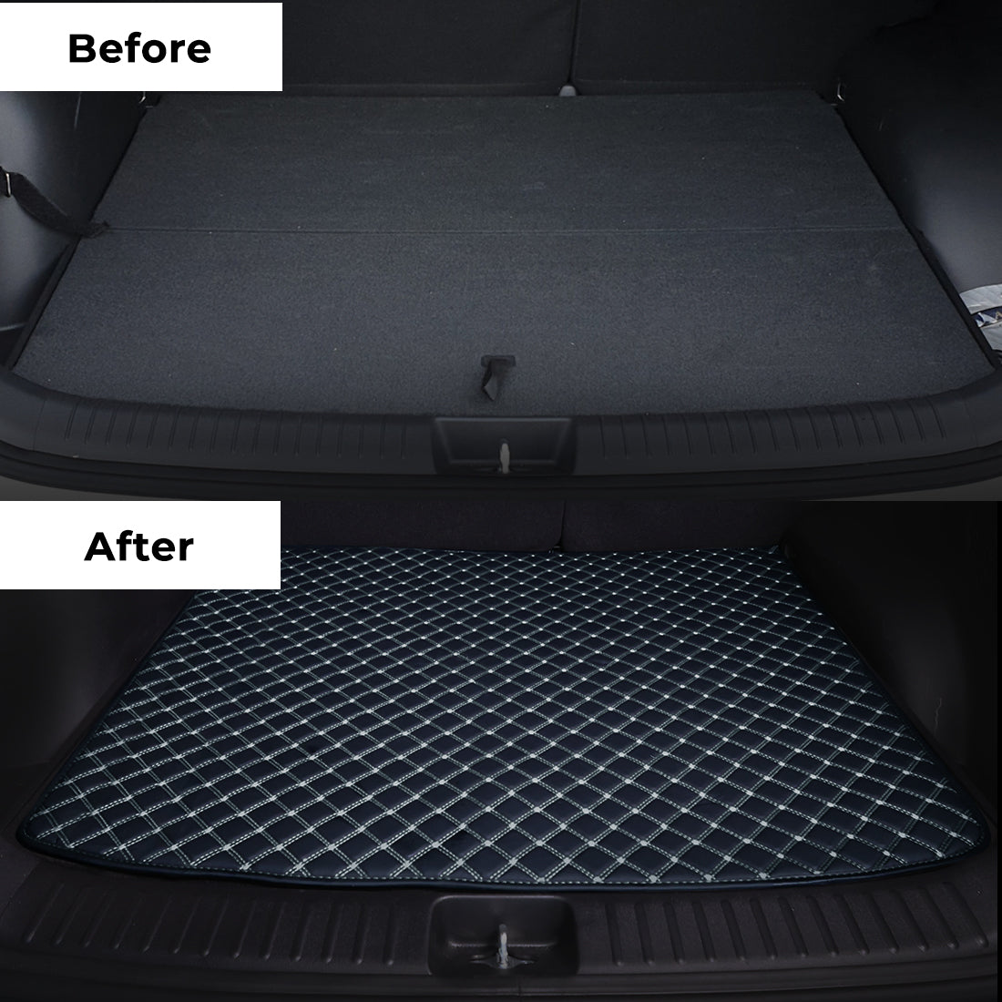 Autofurnish 7D Luxury Custom Fitted Car Mats With Boot for Hyundai Venue