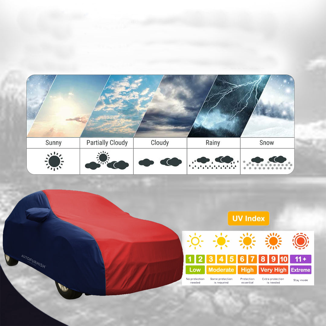 Jeep Wrangler 2021 Autofurnish Dual Tone Car Body Cover  - (Sporty Series)