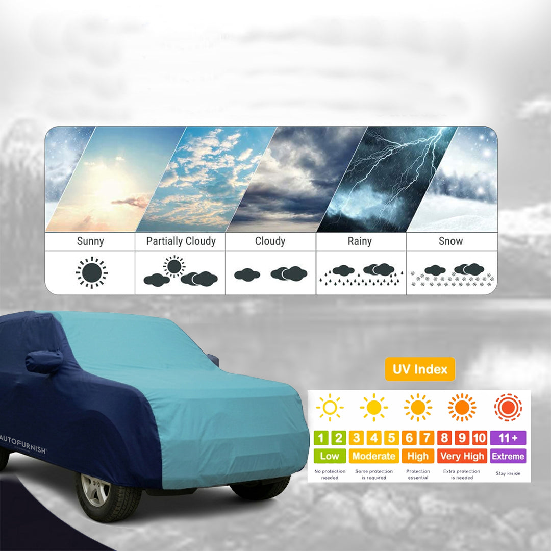 Audi Q5 2022 Autofurnish Water Resistant Car Cover - Sporty Series