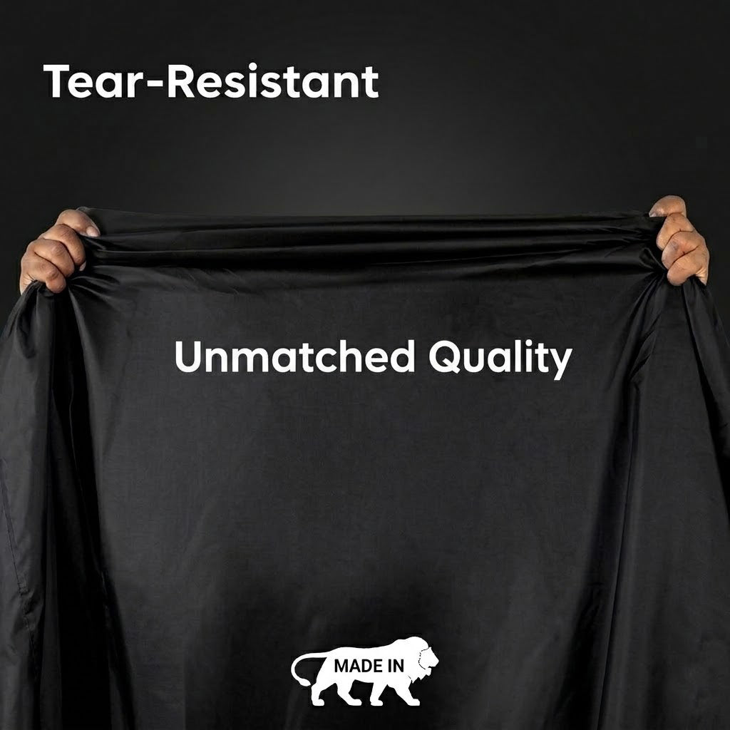 Mototrance Black Bike Body Cover For Suzuki Access 125