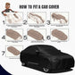 Honda Civic 2006-18 Autofurnish Parker Black Car Body Cover For Honda Civic 2006-18 - Parker Black