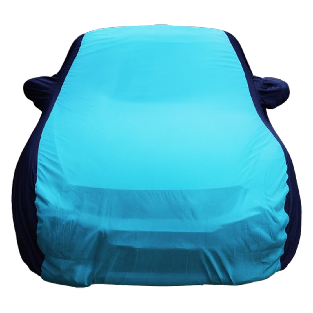 Maruti 800 Car Body Cover, Triple Stitched, Heat & Water Resistant with Side Mirror Pockets (SPORTY Series)
